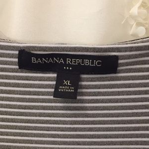 Banana Republic Blue White Maxi Tankdress